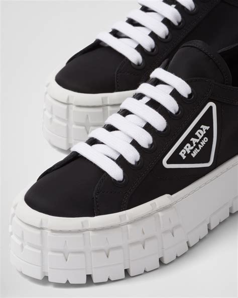 double sole prada sneakers|prada double wheel sneakers.